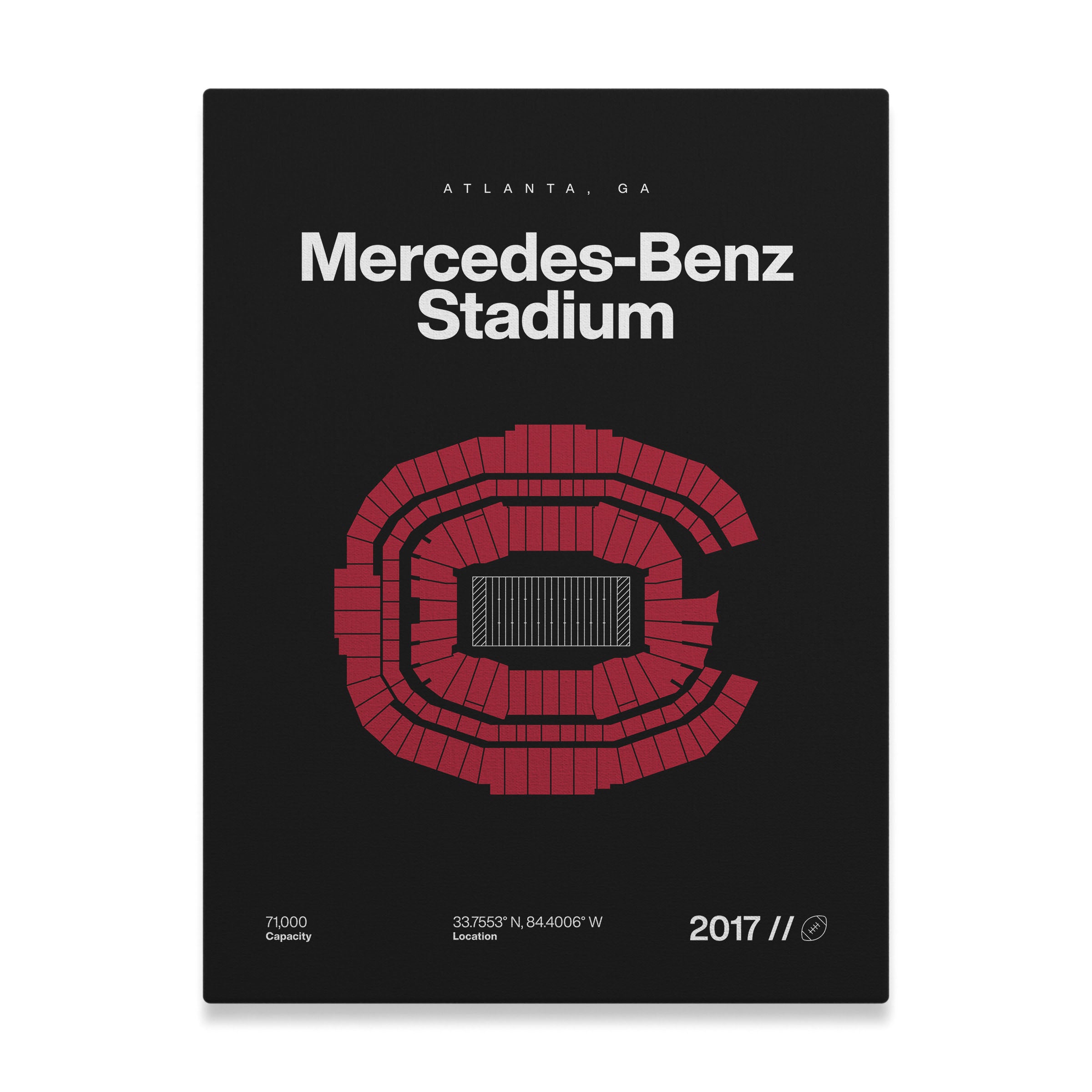 Atlanta Football Stadium Bold