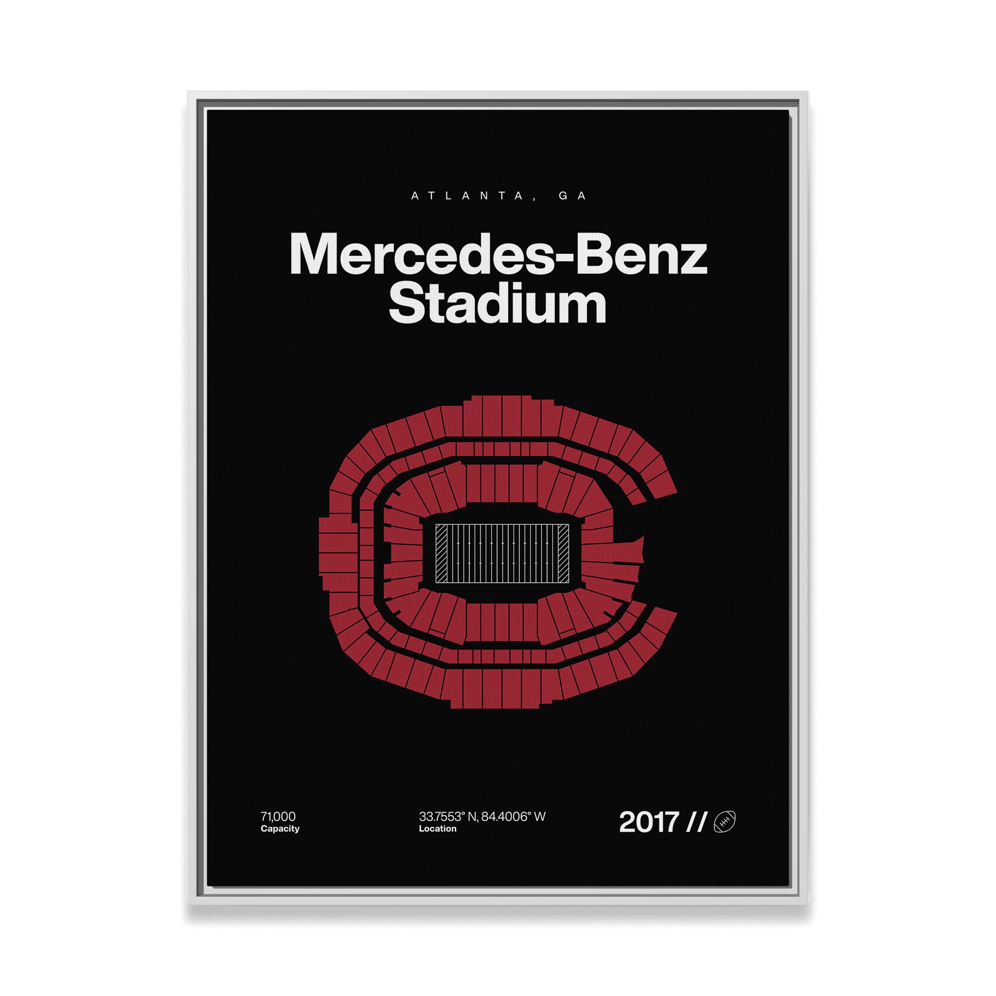 Atlanta Football Stadium Bold