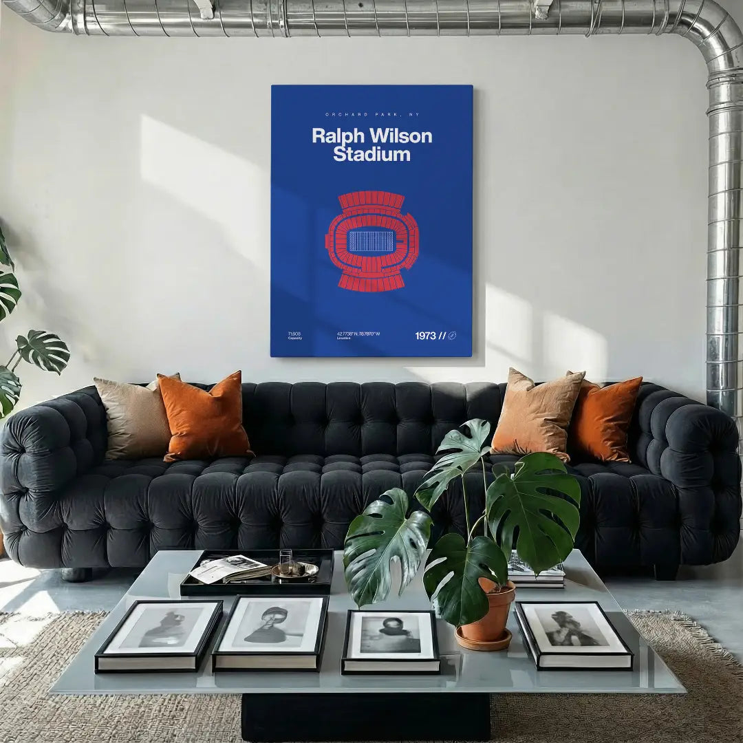 Buffalo Retro Football Stadium Bold