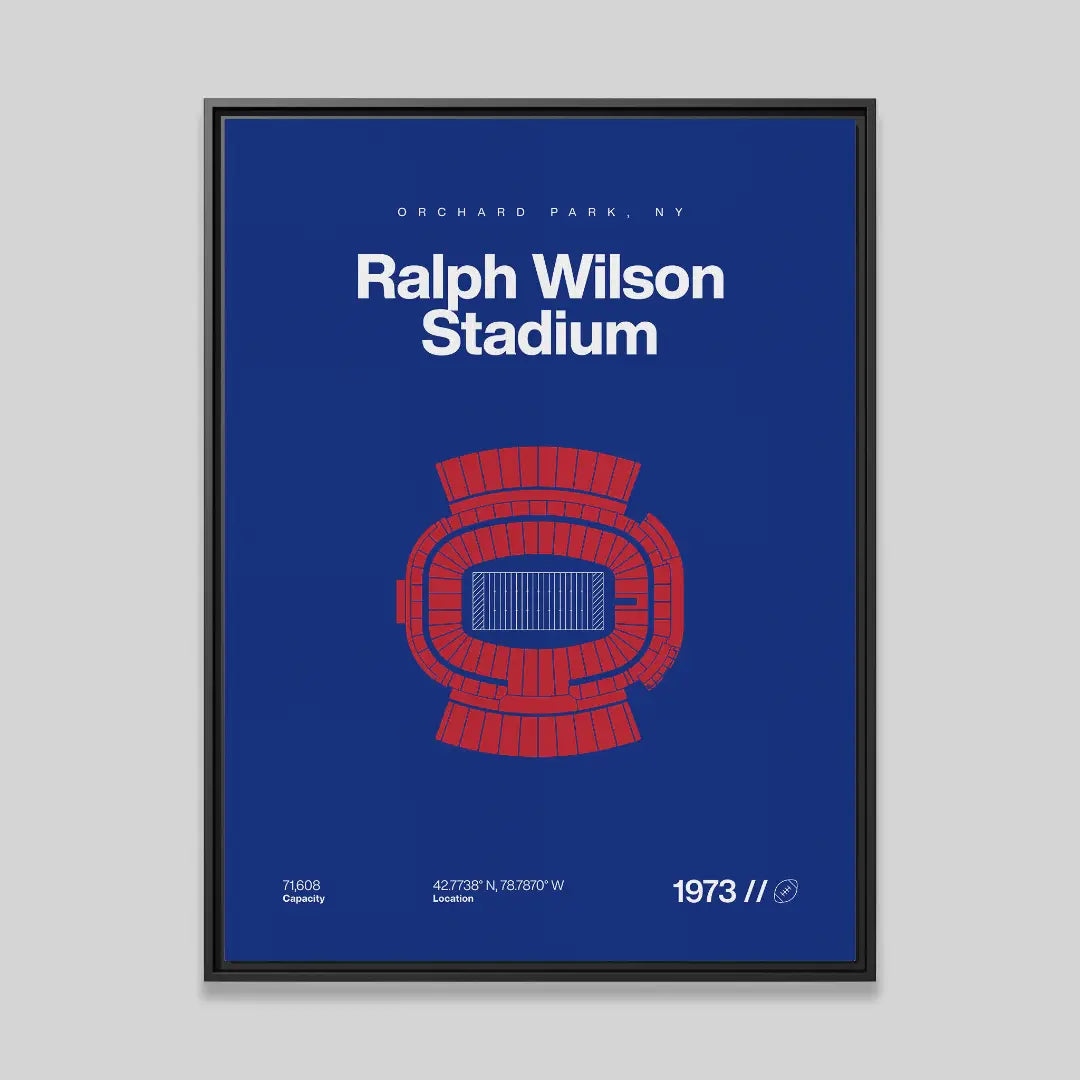 Buffalo Retro Football Stadium Bold
