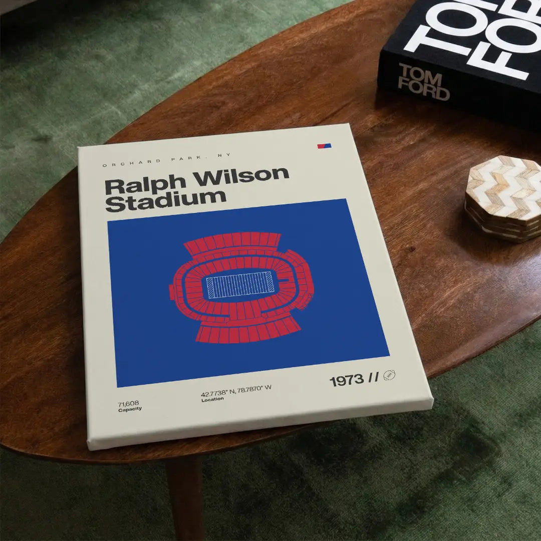 Buffalo Retro Football Stadium