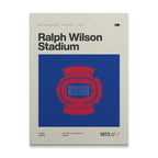Buffalo Retro Football Stadium