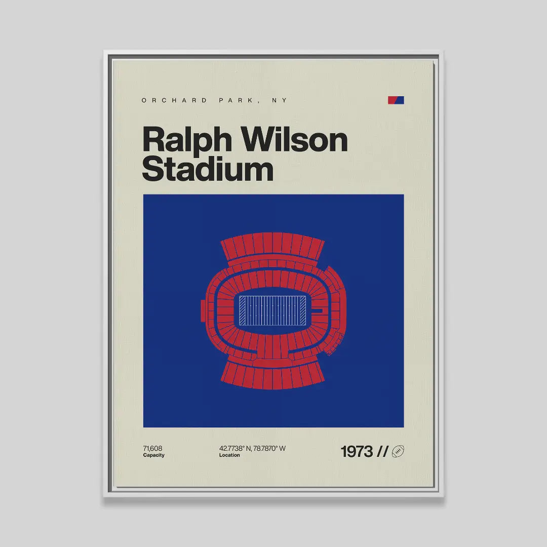 Buffalo Retro Football Stadium