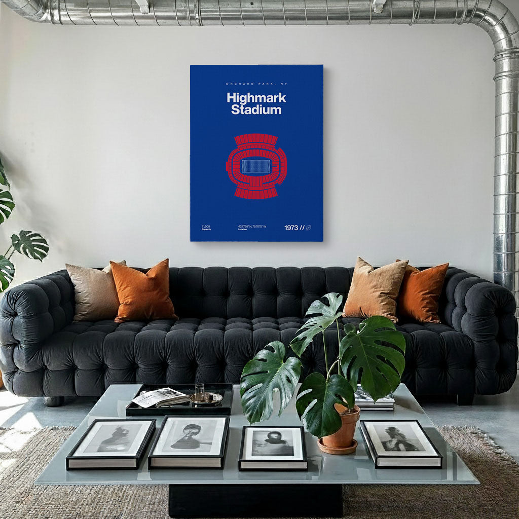 Buffalo Football Stadium Bold