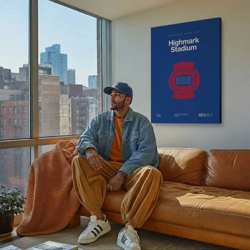 Buffalo Football Stadium Bold