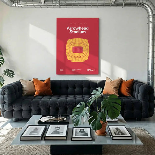 Kansas City Football Stadium Bold