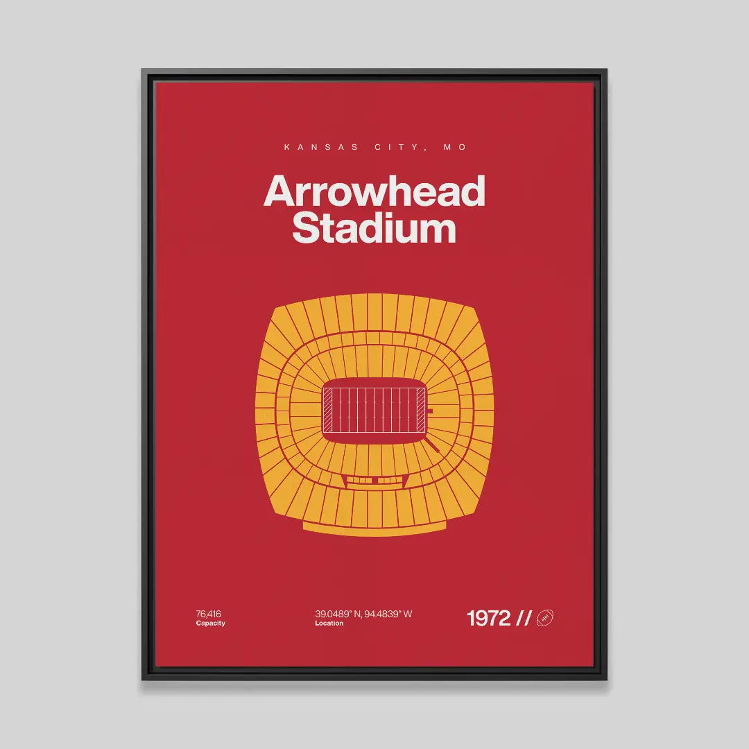 Kansas City Football Stadium Bold