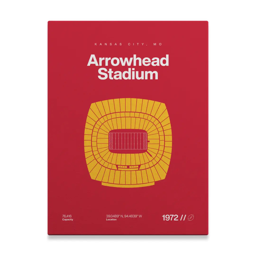 Kansas City Football Stadium Bold