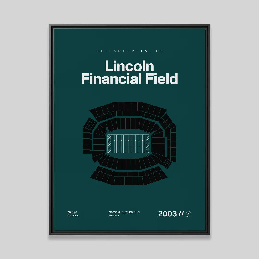 Philadelphia Football Stadium Bold