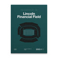 Philadelphia Football Stadium Bold