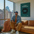 Philadelphia Football Stadium Bold