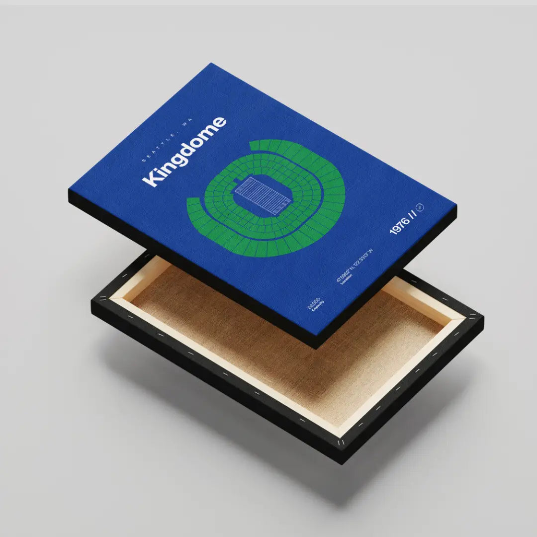 Seattle Retro Football Stadium Bold