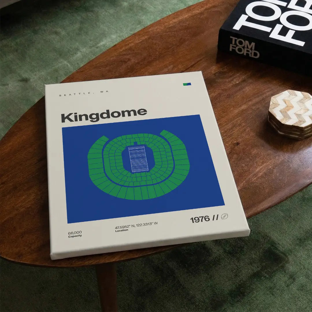 Seattle Retro Football Stadium