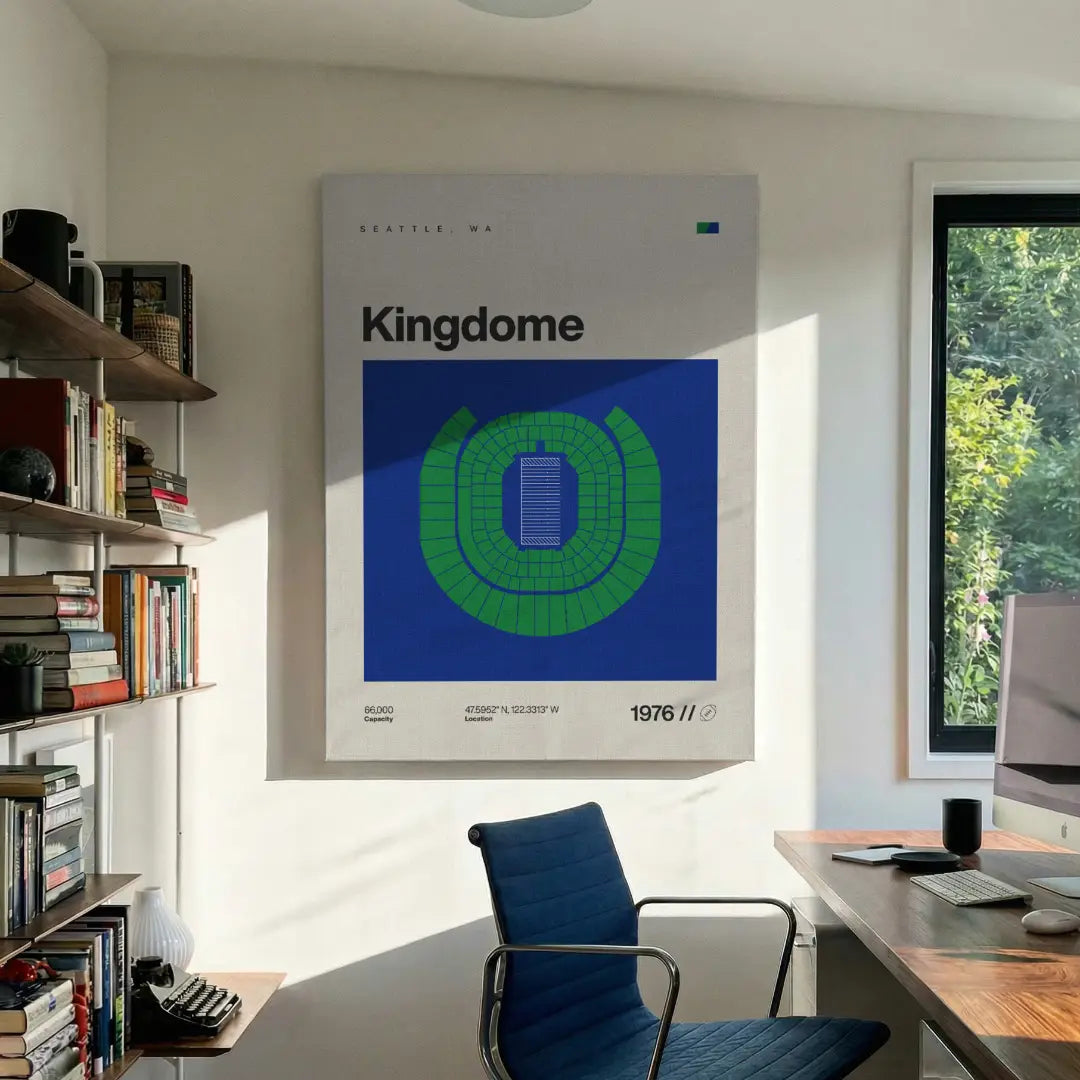 Seattle Retro Football Stadium