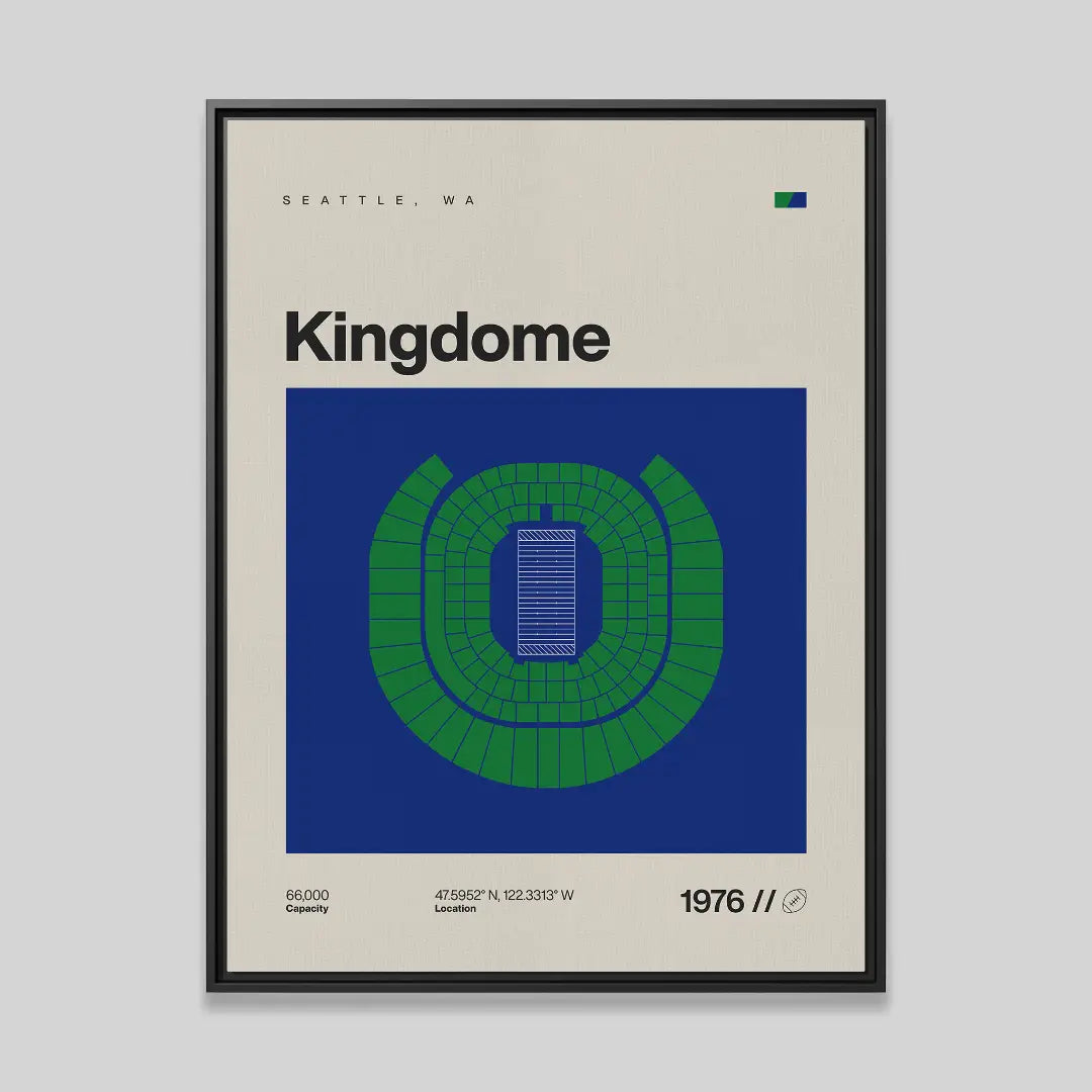 Seattle Retro Football Stadium