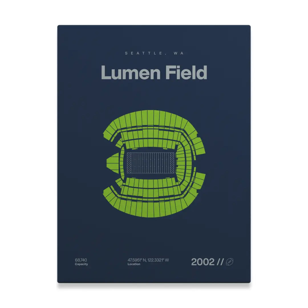 Seattle Football Stadium Bold