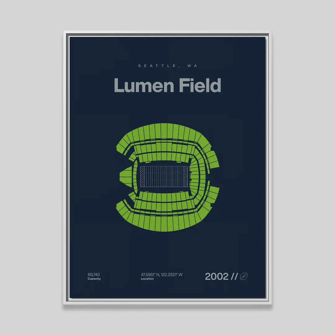 Seattle Football Stadium Bold