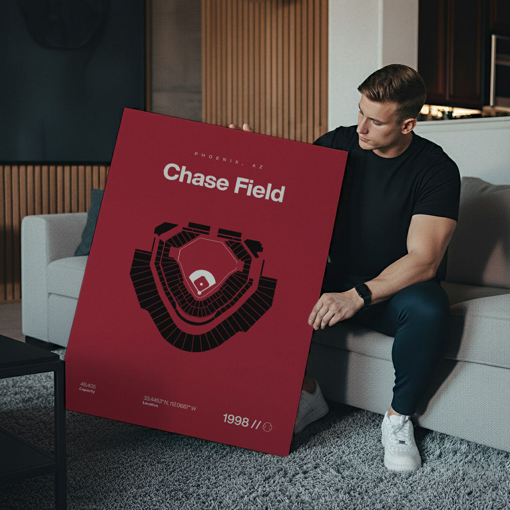 Arizona Baseball Stadium Bold