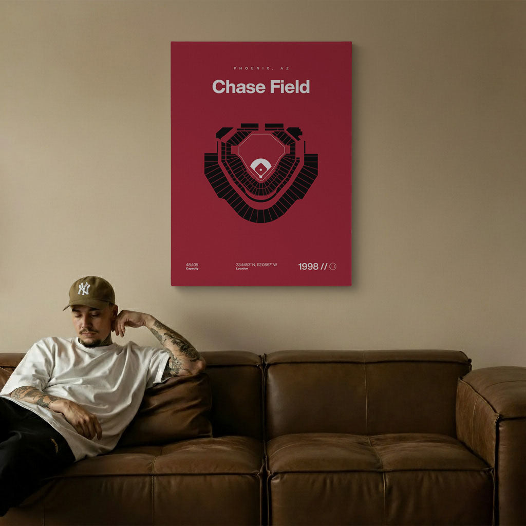 Arizona Baseball Stadium Bold