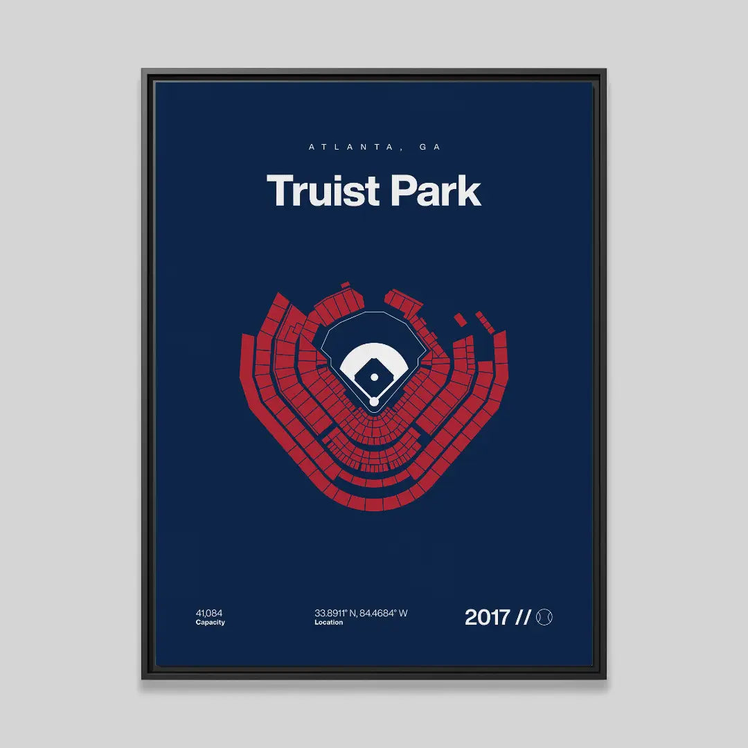 Atlanta Baseball Stadium Bold