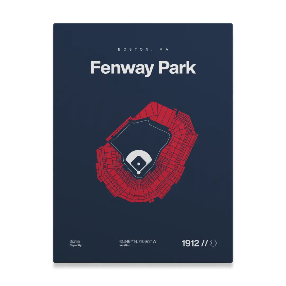 Boston Baseball Stadium Bold