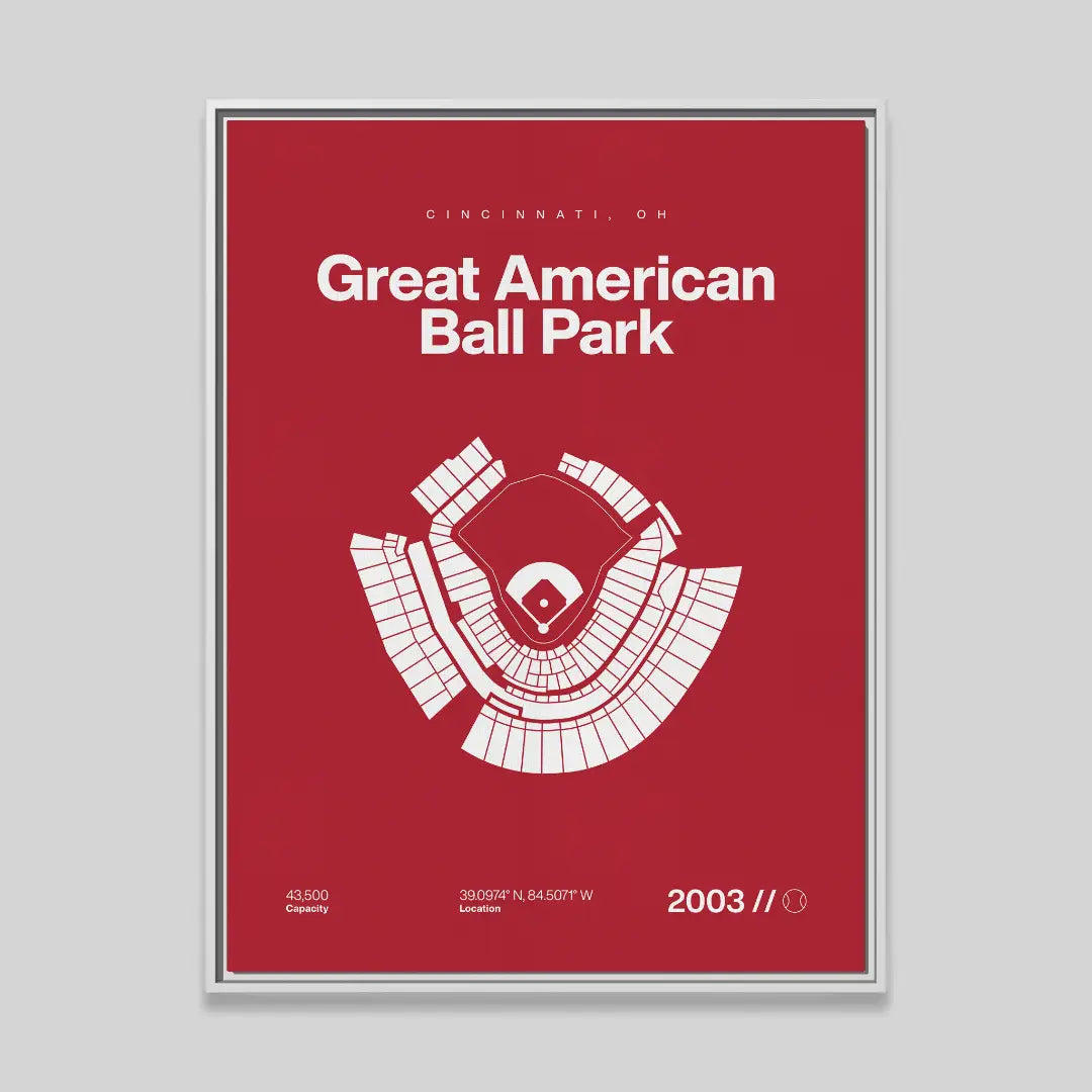 Cincinnati Baseball Stadium Bold