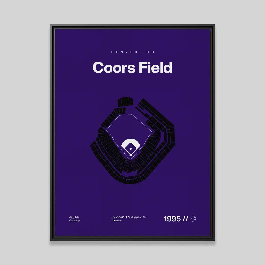 Colorado Baseball Stadium Bold