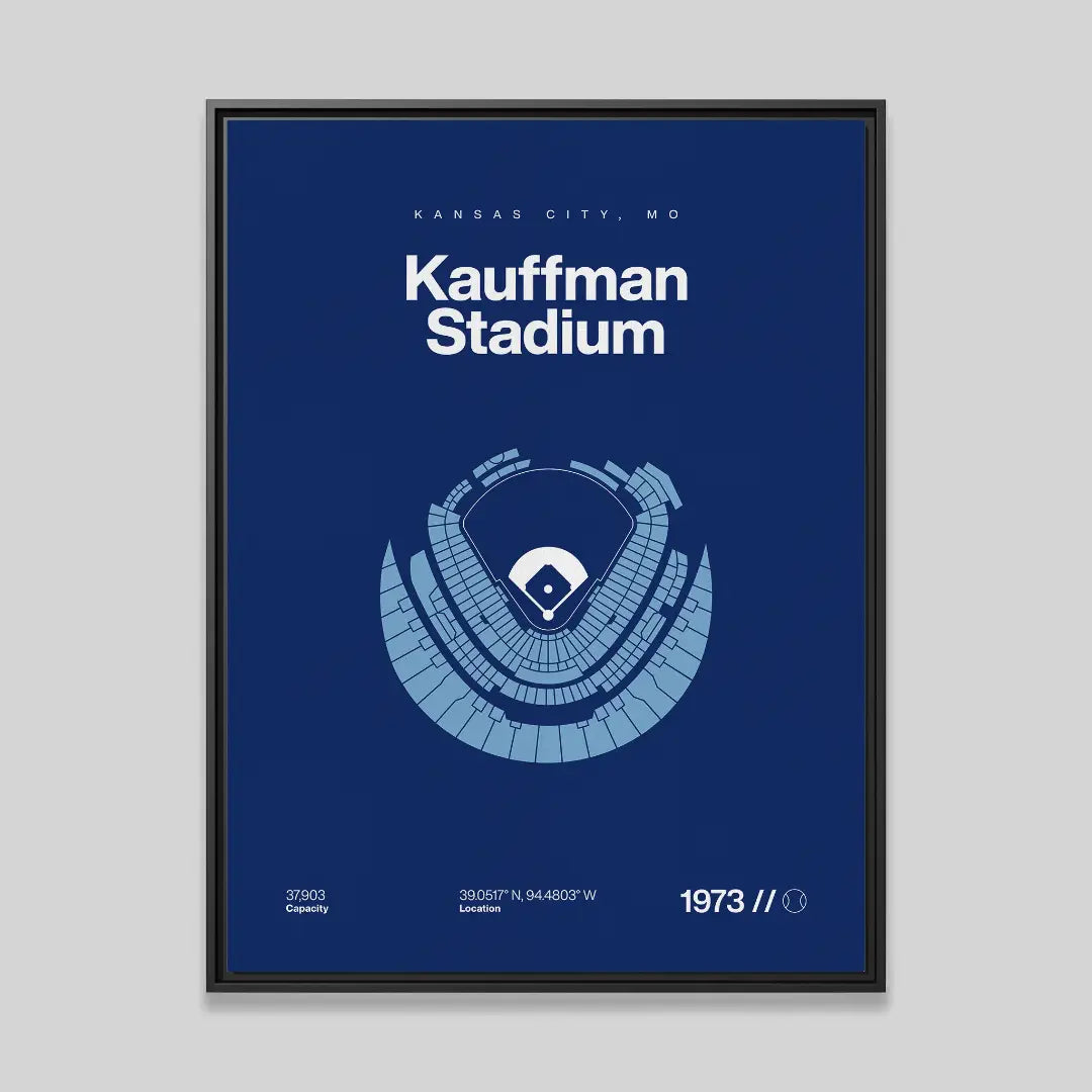 Kansas City Baseball Stadium Bold