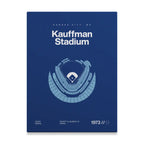 Kansas City Baseball Stadium Bold