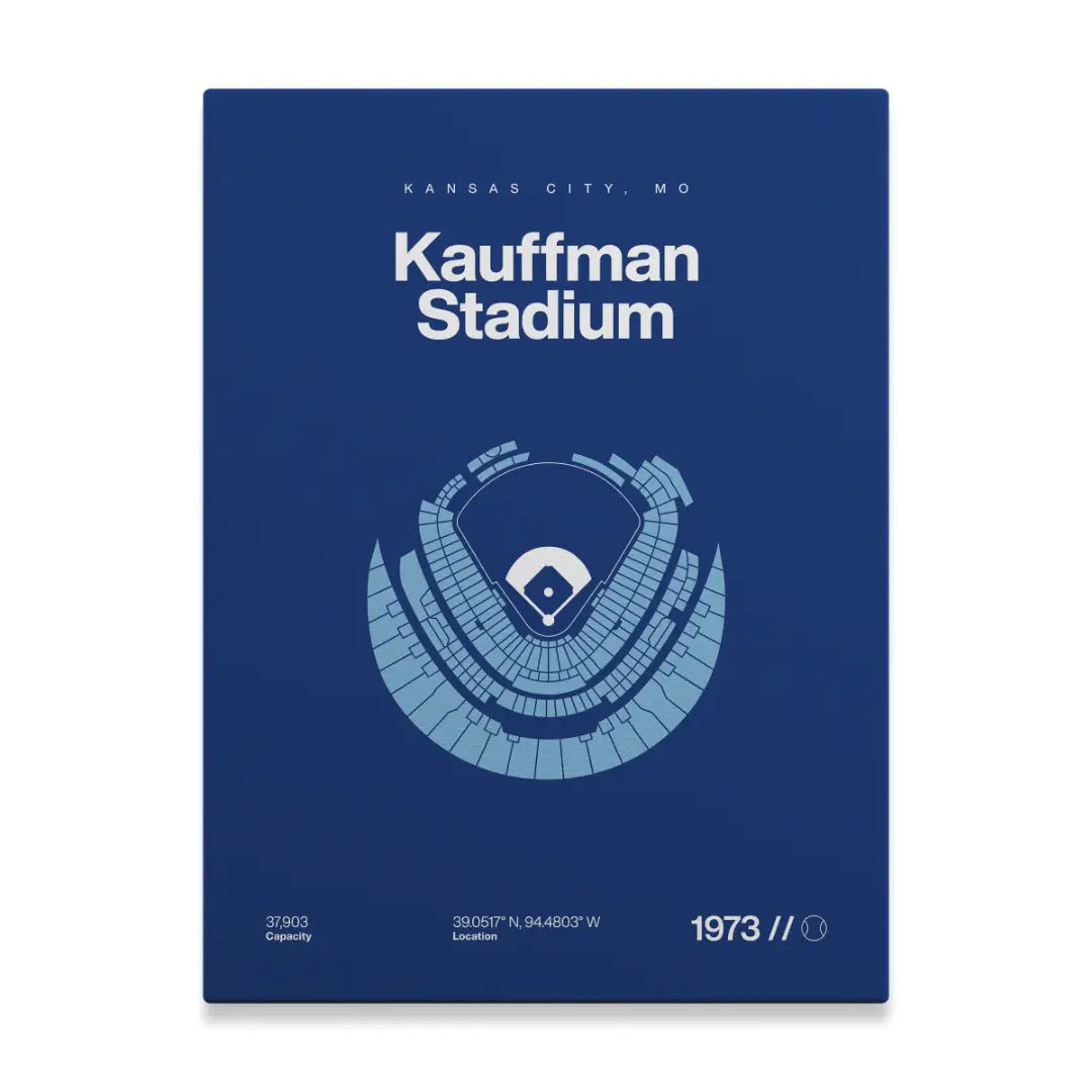 Kansas City Baseball Stadium Bold