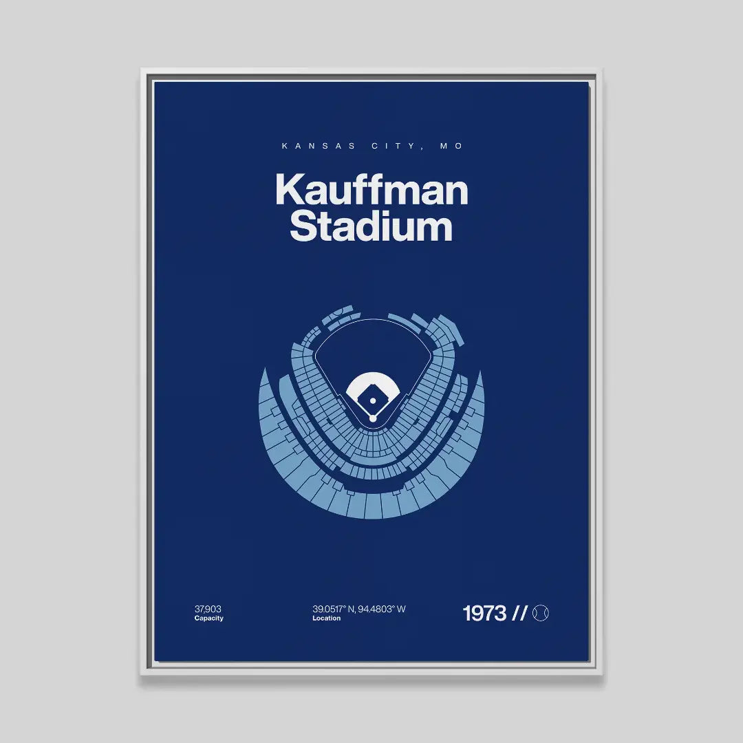 Kansas City Baseball Stadium Bold