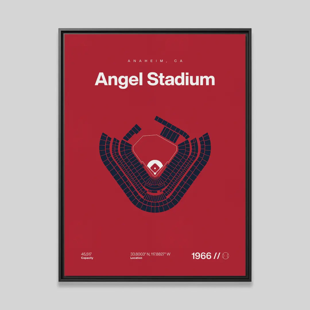 LA Baseball Stadium Bold