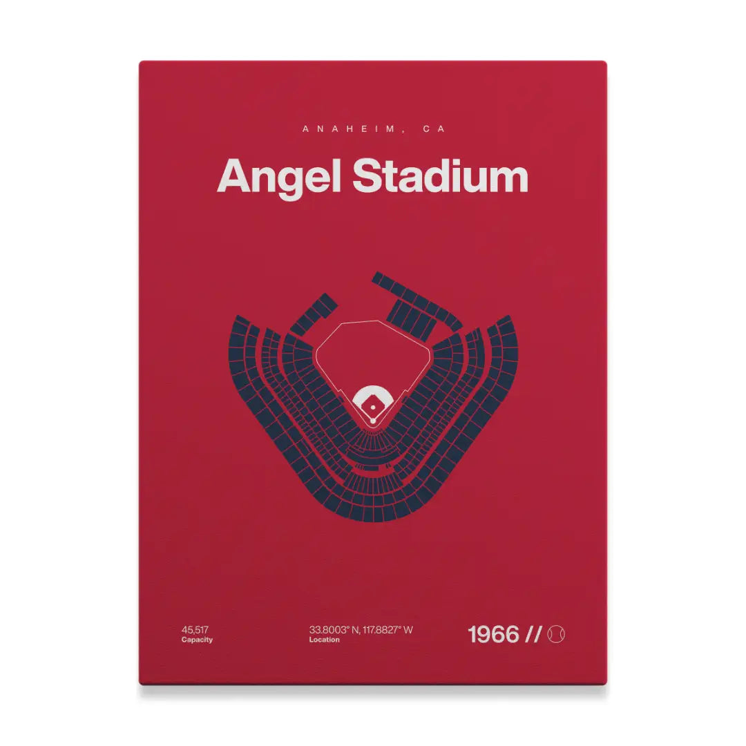 LA Baseball Stadium Bold