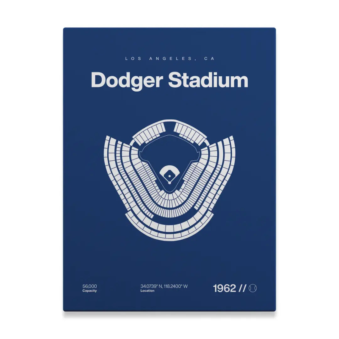Los Angeles Baseball Stadium Bold