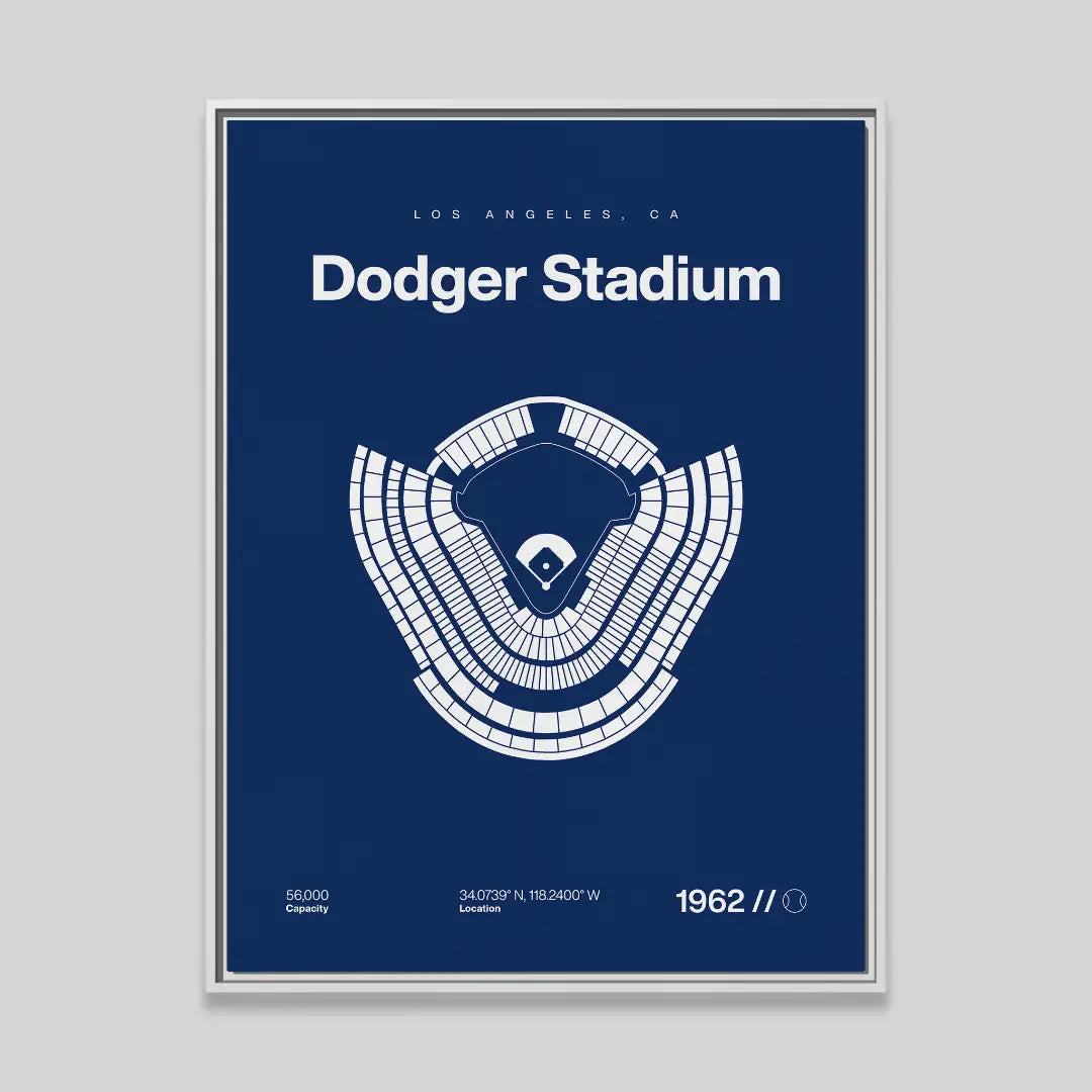 Los Angeles Baseball Stadium Bold