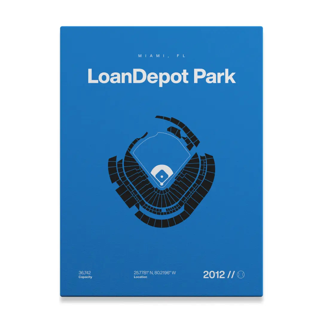 Miami Baseball Stadium Bold