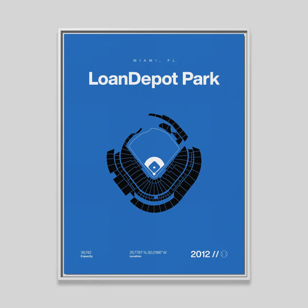 Miami Baseball Stadium Bold