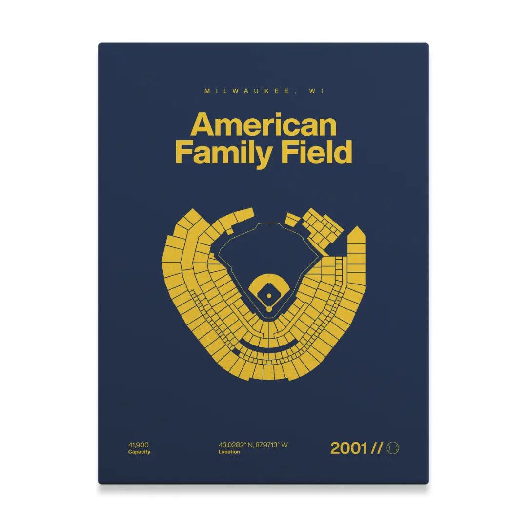 Milwaukee Baseball Stadium Bold