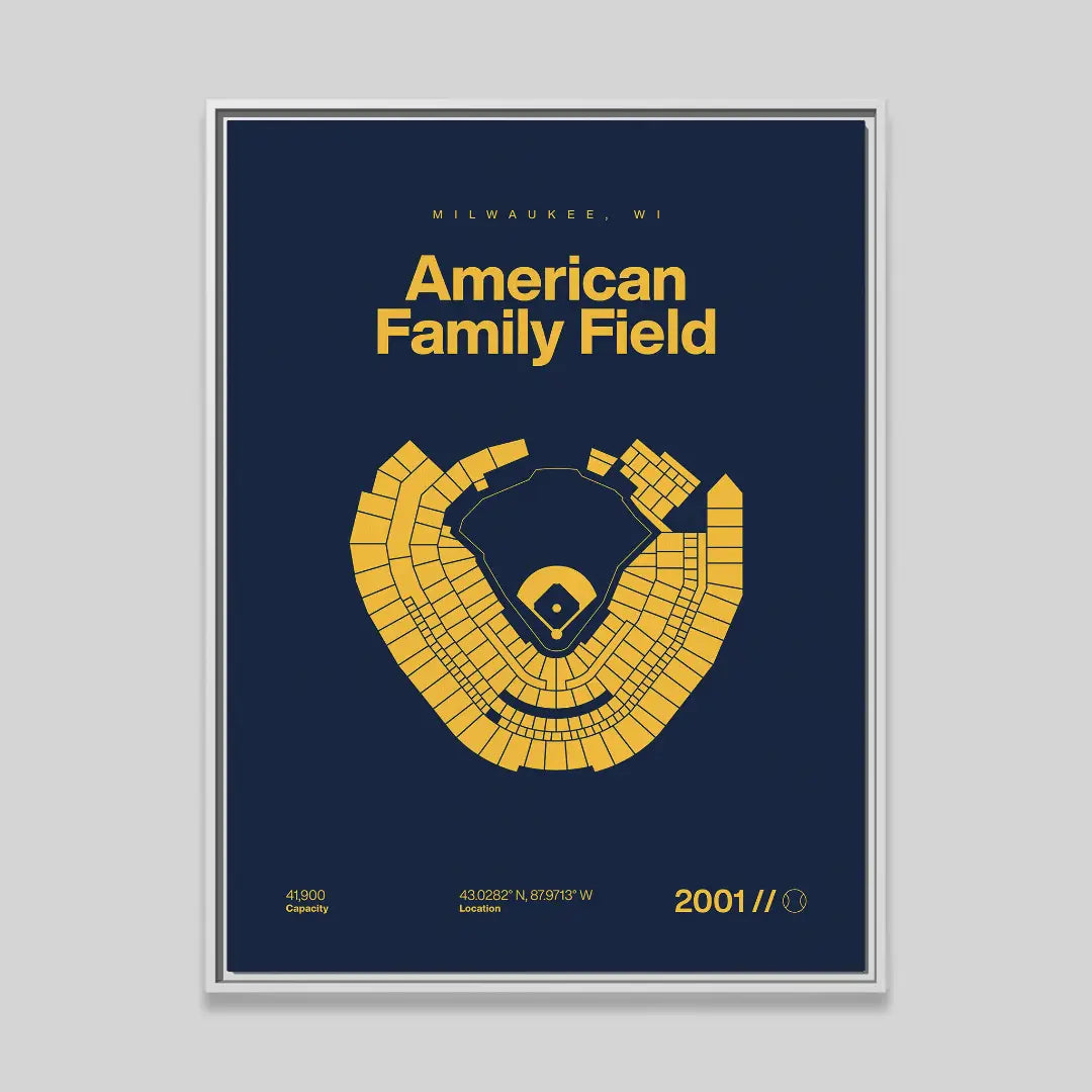 Milwaukee Baseball Stadium Bold