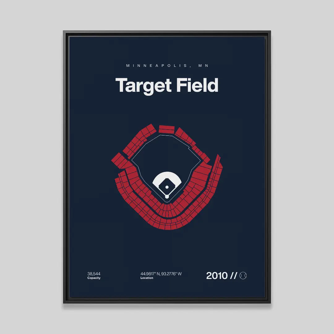 Minnesota Baseball Stadium Bold