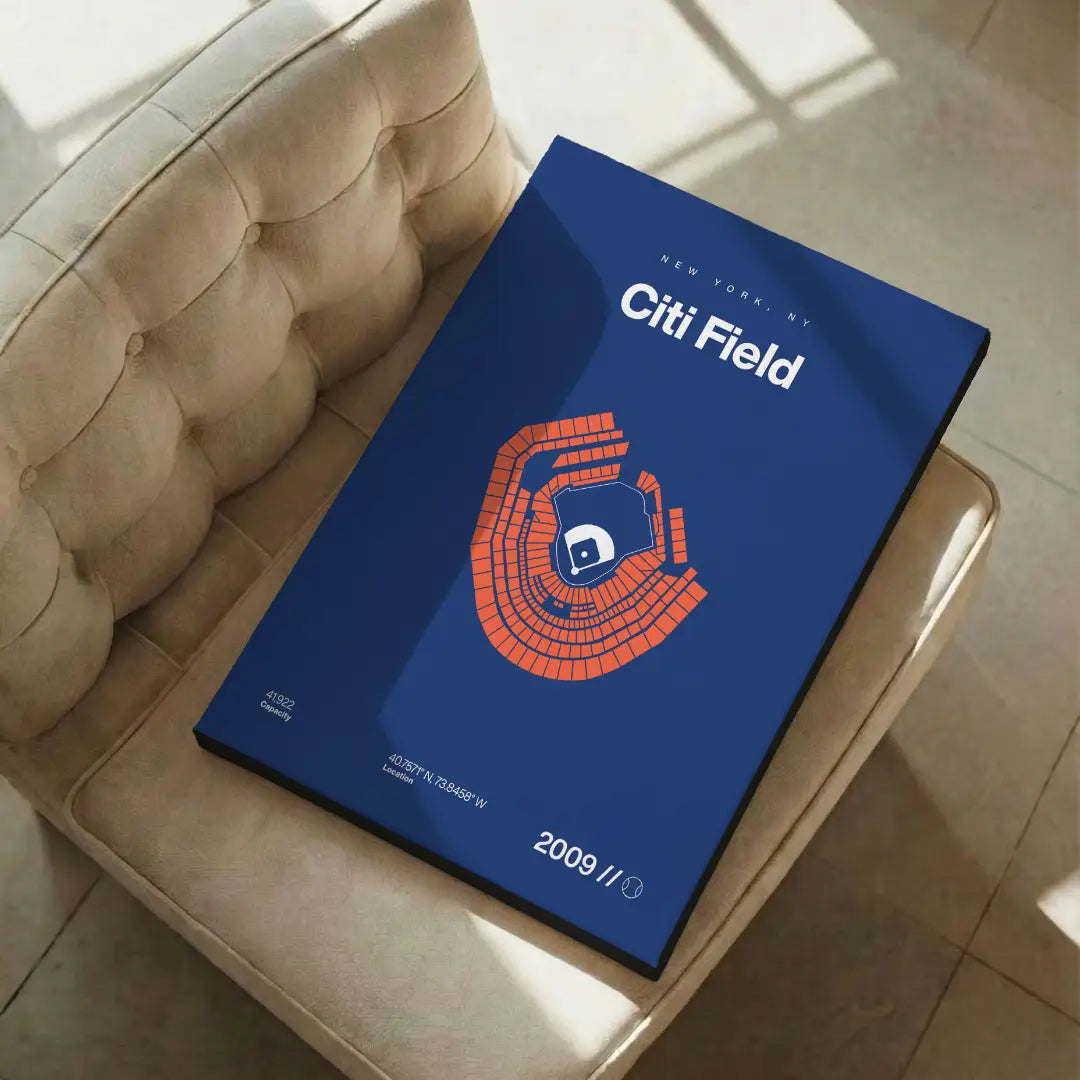 New York Baseball Stadium Bold