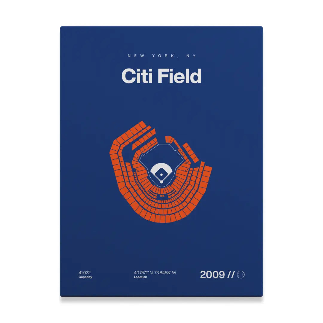 New York Baseball Stadium Bold