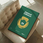 Oakland Retro Baseball Stadium Bold