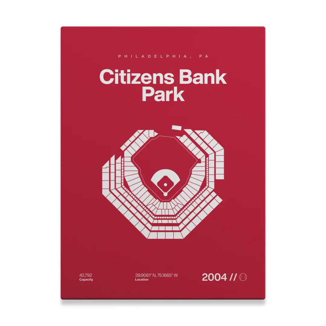 Philadelphia Baseball Stadium Bold