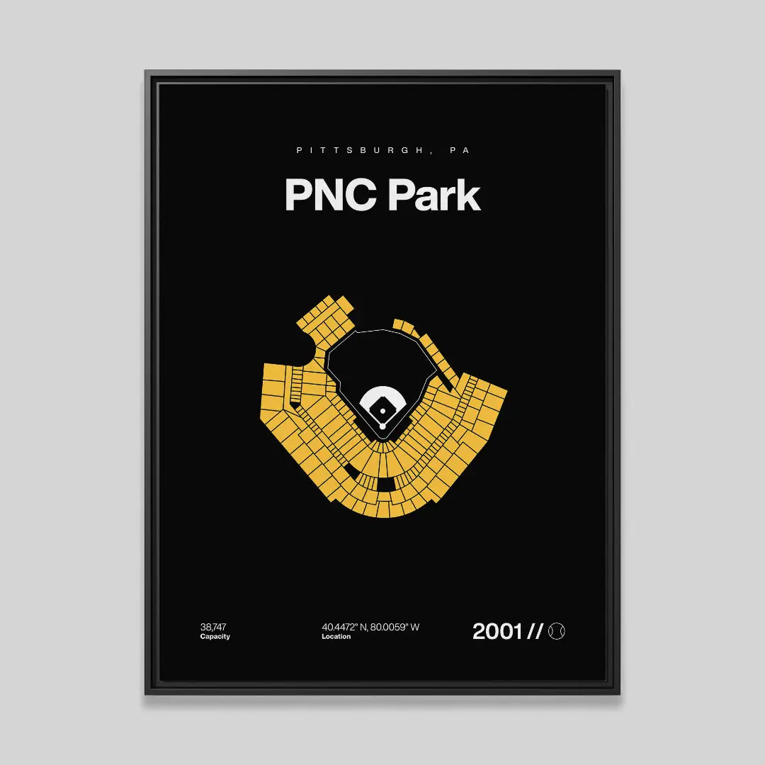 Pittsburgh Baseball Stadium Bold