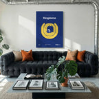 Seattle Retro Baseball Stadium Bold