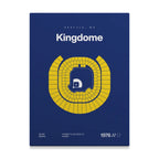 Seattle Retro Baseball Stadium Bold