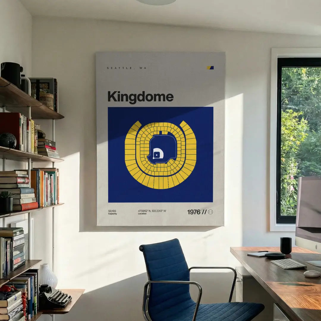 Seattle Retro Baseball Stadium