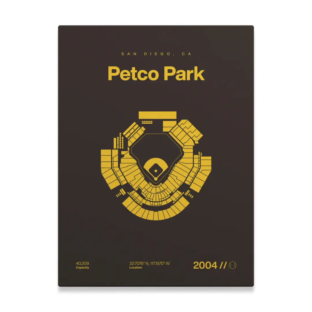 San Diego Baseball Stadium Bold