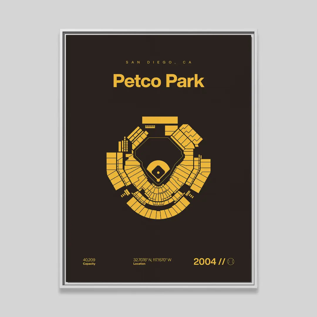 San Diego Baseball Stadium Bold